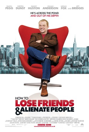 How to Lose Friends &amp; Alienate People - British Movie Poster (thumbnail)