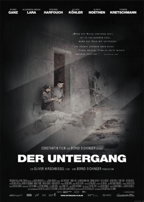 Der Untergang - German Movie Poster (thumbnail)