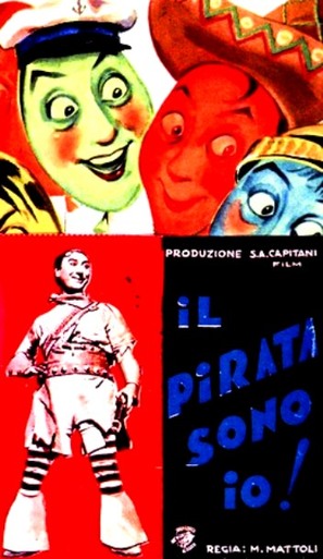 Il pirata sono io! - Italian Movie Poster (thumbnail)