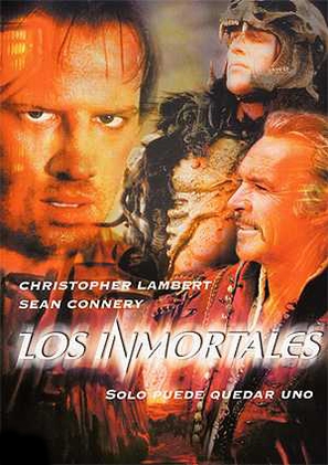 Highlander - Spanish DVD movie cover (thumbnail)