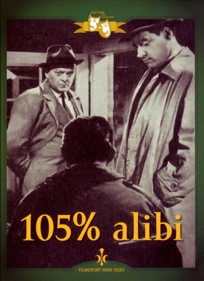 105 % alibi - Czech DVD movie cover (thumbnail)