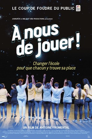 &Agrave; nous de jouer! - French Movie Poster (thumbnail)