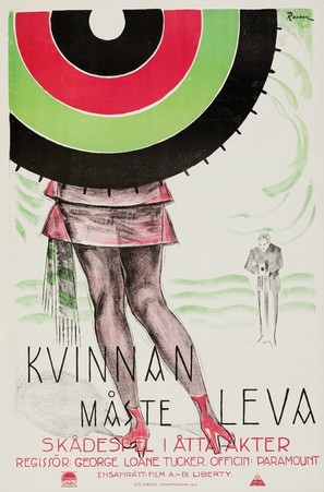 Ladies Must Live - Swedish Movie Poster (thumbnail)