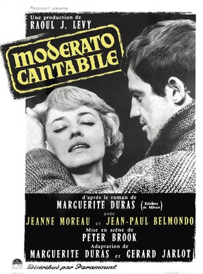 Moderato cantabile - French Movie Poster (thumbnail)
