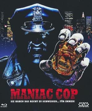 Maniac Cop - Austrian Blu-Ray movie cover (thumbnail)