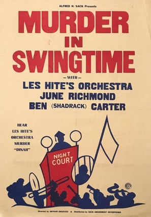 Murder in Swingtime - Movie Poster (thumbnail)