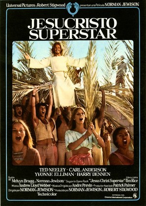 Jesus Christ Superstar - Spanish Movie Poster (thumbnail)