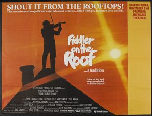Fiddler on the Roof - British Movie Poster (thumbnail)