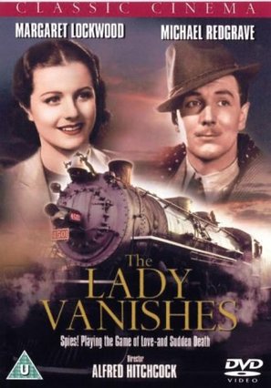 The Lady Vanishes - British DVD movie cover (thumbnail)
