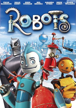 Robots - DVD movie cover (thumbnail)