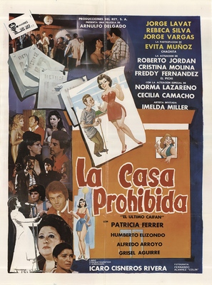 La casa prohibida - Mexican Movie Poster (thumbnail)