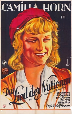 Das Lied der Nationen - German Movie Poster (thumbnail)