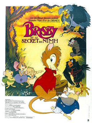 The Secret of NIMH - French Movie Poster (thumbnail)