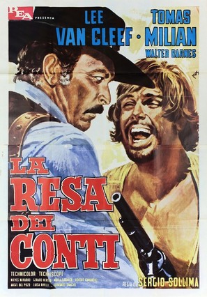 La resa dei conti - Italian Movie Poster (thumbnail)