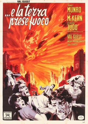 The Day the Earth Caught Fire - Italian Movie Poster (thumbnail)