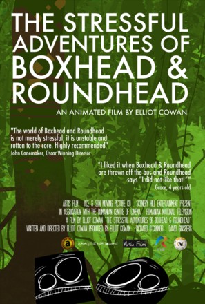 The Stressful Adventures of Boxhead &amp; Roundhead - Movie Poster (thumbnail)