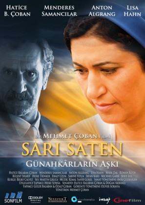 Der gelbe Satin - Turkish Movie Poster (thumbnail)