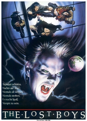 The Lost Boys - German Movie Poster (thumbnail)