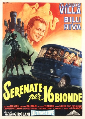 Serenata per sedici bionde - Italian Movie Poster (thumbnail)
