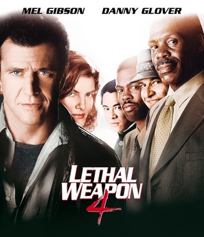 Lethal Weapon 4 - Blu-Ray movie cover (thumbnail)