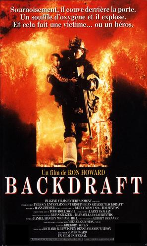 Backdraft - French VHS movie cover (thumbnail)