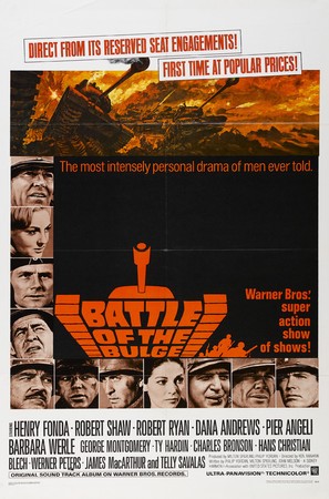 Battle of the Bulge - Theatrical movie poster (thumbnail)