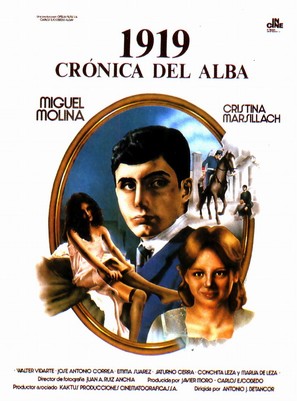 1919, cr&oacute;nica del alba - Spanish Movie Poster (thumbnail)