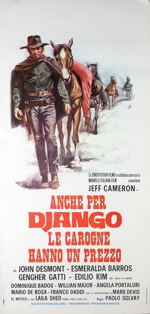 Anche per Django le carogne hanno un prezzo - Italian Movie Poster (thumbnail)
