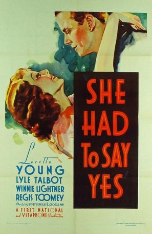 She Had to Say Yes - Movie Poster (thumbnail)