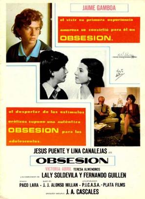 Obsesi&oacute;n - Spanish Movie Poster (thumbnail)