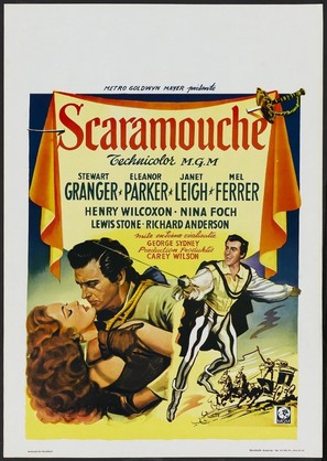 Scaramouche - Belgian Movie Poster (thumbnail)