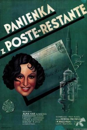 Panienka z poste restante - Polish Movie Poster (thumbnail)