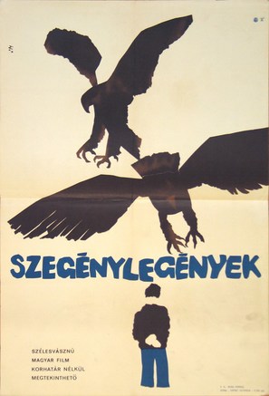 Szeg&eacute;nyleg&eacute;nyek - Hungarian Movie Poster (thumbnail)