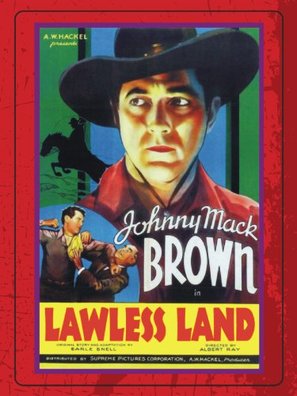 Lawless Land - DVD movie cover (thumbnail)