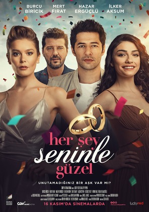 Her Sey Seninle G&uuml;zel - Turkish Movie Poster (thumbnail)