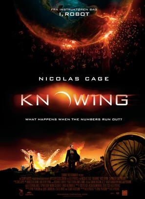 Knowing - Danish Movie Poster (thumbnail)