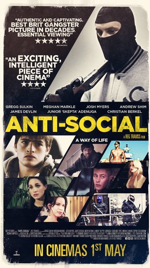 Anti-Social - British Movie Poster (thumbnail)