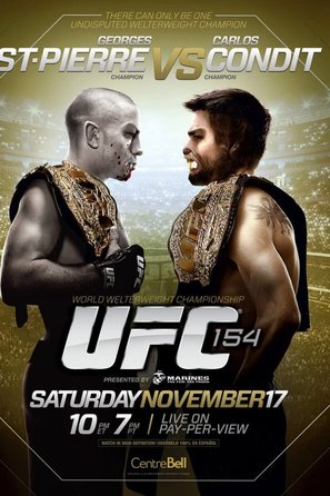 UFC 154: St-Pierre vs. Condit - Movie Poster (thumbnail)