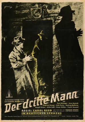 The Third Man - German Movie Poster (thumbnail)