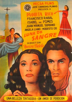 Luna de sangre - Spanish Movie Poster (thumbnail)