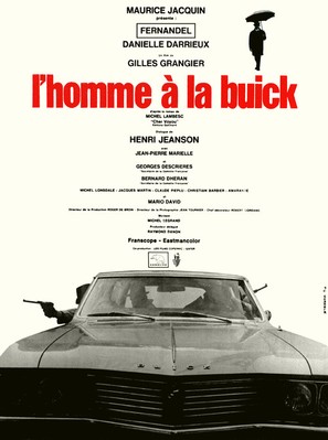 L&#039;homme &agrave; la Buick - French Movie Poster (thumbnail)