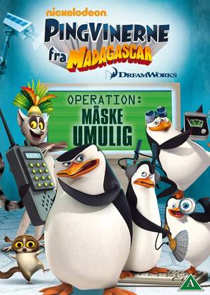 &quot;The Penguins of Madagascar&quot; - Danish DVD movie cover (thumbnail)