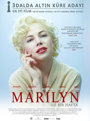 My Week with Marilyn - Turkish Movie Poster (thumbnail)