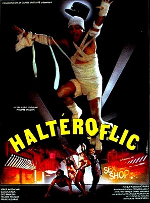 Halt&eacute;roflic - French Movie Poster (thumbnail)