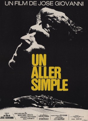 Un aller simple - French Movie Poster (thumbnail)
