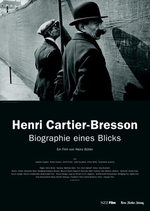 Henri Cartier-Bresson - Biographie eines Blicks - German Movie Poster (thumbnail)