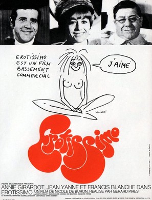 Erotissimo - French Movie Poster (thumbnail)