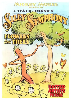 Flowers and Trees Poster