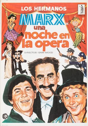 A Night at the Opera - Spanish Re-release movie poster (thumbnail)