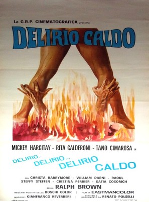 Delirio caldo - Italian Movie Poster (thumbnail)